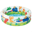 Baby Inflatable Swimming Pool 3 Ring Baby Dino Buddies Intex