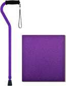 Nova Walking Cane With Offset Handle Lightweight Walking Stick Purple