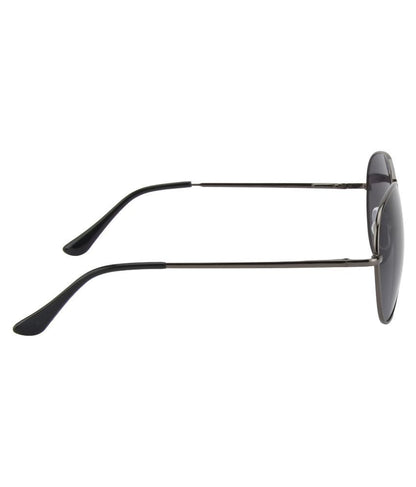 Unisex Pilot Sunglasses Aviator UV400 Mirrored Red Lens Metal Frame