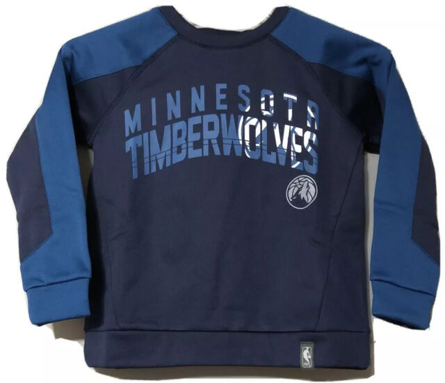 NBA Minnesota Timberwolves Kids Boys Back Court Crewneck Sweatshirt